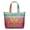 Classic, variant on Classic Antique Boho Duffel Bag for Women, Vintage Travel Weekender with Rustic Worn Look and Floral Print, Lightweight Tote