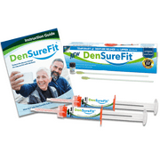 DenSureFit: Soft Silicone Denture Reline Kit - Adhesive Alternative