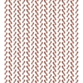 thumbnail image 3 of Bacon Duvet Cover Set King Size, Delicious High Protein and Fat Meal Pattern on White Background, Decorative 3 Piece Bedding Set with 2 Pillow Shams, Pale Maroon Burnt Orange White, by Ambesonne, 3 of 3