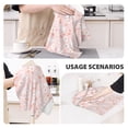 thumbnail image 3 of Sikiie Flower Rabbit Waffle Weave Kitchen Dish Cloth,Super Absorbent Kitchen Dish Towels 16*26 Inches for Dish Rags Washing Dishes, Drying Dishes, 3 of 7