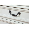 thumbnail image 6 of American Woodcrafters Stonebrook Antique White Wood Dresser and Mirror, 6 of 8