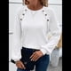 thumbnail image 4 of Blusas Tipo Túnica para Mujer, Cuello Redondo, Elegantes, con Encaje y Retazos, Blusas Informales, Suéteres. M, 4 of 7