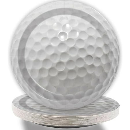 80 PCS Golf Plates Party Supplies Golf Sports Birthday Party Cake Dessert Plates Disposable Golf Ball Sports Favors Decorations for Boy Baby Shower$$Home Decor, Kitchen, & Other