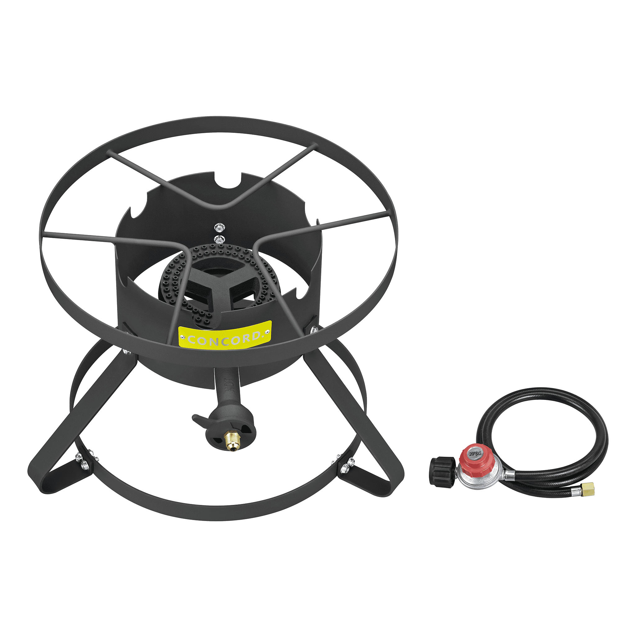 CONCORD Prairie Burner. 16" Single Banjo Jr Outdoor Burner with Stand