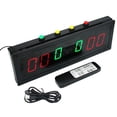 thumbnail image 2 of Marcador de billar con control remoto, marcador deportivo portátil, marcador digital marcador electrónico para bádminton de béisbol, 2 of 8