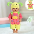 thumbnail image 4 of SPOORYYO 18 Inch Girl Doll Clothes Cute Cartoons Beetles Jumpsuit Set for 18 Inch Dolls Holiday Gift, 4 of 6