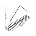 thumbnail image 2 of VEVOR Pond Rake, 32 inch Aquatic Weed Rake, Double Sided Lake Weed Cutter, Clean Aquatic Weeds Muck Silt Lake Rakes, Weed Rakes Tool for Lake Pond Beach Landscaping, Lake Weed Rake with 66ft Rope, 2 of 9