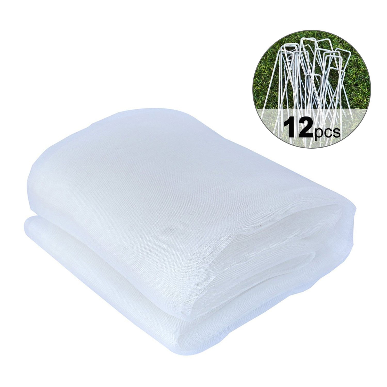 Agfabric 10x12ft Mosquito netting,Garden Insect Netting,Insect barrier