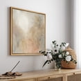 thumbnail image 2 of Framed Canvas Print Abstract Modern Wall Art Neutral Minimalist Decorative for Living Room Bedroom - 24"x24" NATURAL, 2 of 8