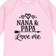 thumbnail image 4 of Inktastic Nana Papa Love Me Grandchild Boys or Girls Long Sleeve Baby Bodysuit, 4 of 5