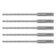 thumbnail image 3 of Juego de 5 brocas BuyWeek para martillo rotatorio brocas de impacto optimizadas, 3 of 8
