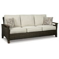 thumbnail image 2 of Signature Design by Ashley Paradise Trail Patio Sofa in Medium Brown, 2 of 10