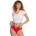 thumbnail image 3 of Joe Boxer Women's Cotton Valentine's Day Giftable Bikini Panty Set, 5-pack, Sizes XS to 3X, 3 of 12