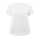 thumbnail image 4 of GRACE & GRANDEUR Blusa de verano para mujer en tallas grandes, top de punto con cuello barco, mangas raglán sueltas, blusas casuales 1X blanca, 4 of 6