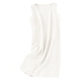 thumbnail image 2 of Aimik Fashion Womens Solid Color Round-Neck Sleeveless Mini Dress Summer Casual Comfortable Short Dress for Women, 2 of 6