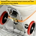 thumbnail image 5 of Toilet Installation Jack,Toilet Installation Dolly, Stainless Steel Foldable Lift with Positioning, 5 of 8