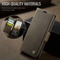 thumbnail image 6 of Decase Premium Magnetic Flip Wallet Case with RFID Blocking+Card Slots Durable TPU Shell Kickstand Phone Protective Cover,Luxury PU Leather & TPU Material Shockproof Case for Google Pixel 9,Coffee, 6 of 11