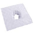 thumbnail image 1 of de sábanas para de con orificio para respirar en blanco Zulema Sábana para cama de masaje, 1 of 8