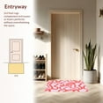 thumbnail image 3 of ODIKA 4' x 6' Machine Washable Non-Slip Area Rug, Abstract Wavy-Line High Traffic Rug, Pink, 308928, 3 of 7