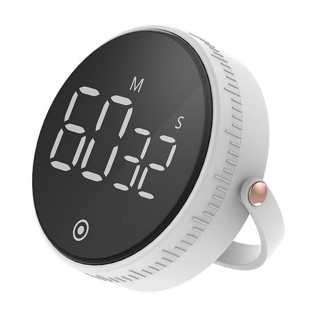 Nilvkv Home New Rotary Timer Kitchen Silent Adjustment Digital Timer