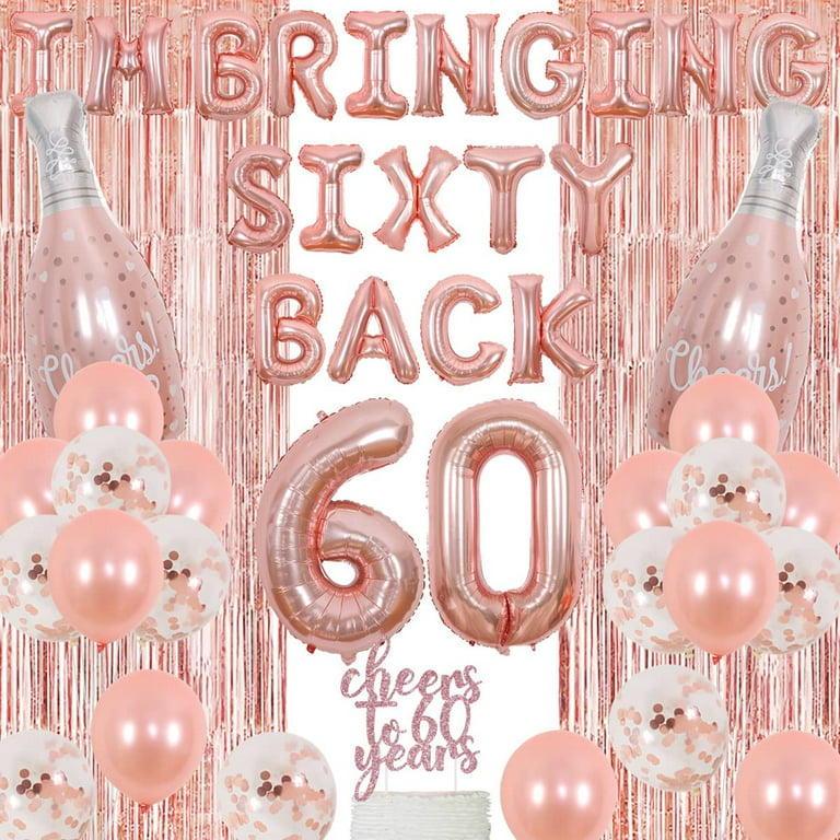 60th Birthday Decorations For Women