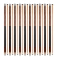 thumbnail image 1 of Lot de 10 Queues de Billard ASKA L2 Brunes, Longueur Standard 58 Pouces, Tige Canadian Maple, Embout Rigide 13 mm, Poids Mixtes, 1 of 6
