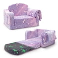 thumbnail image 1 of Sofá y silla Airpanda Comfy para niños pequeños con manta 2 en 1, 1 of 8