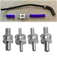 Non Return Valve Single Way Inline 6/8/10/12Mm Fuel Air Water Pipe Tube