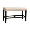 thumbnail image 5 of Furniture of America Alluna 4-Piece Counter Height Dining Set, Ivory, 5 of 7