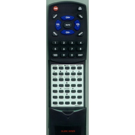 Replacement Remote for MAGNAVOX NF104UD RTNF104UD MWC20T6 MSD724G MWC24T5 MWC24T5B MWC20T6A MWC24T5A