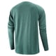 thumbnail image 1 of Hombres Cuello Redondo Manga Larga Raglan Diario Slim Fit Botones Pullover Camisas Tops Blusa Pompotops oipoqjl7731, 1 of 3