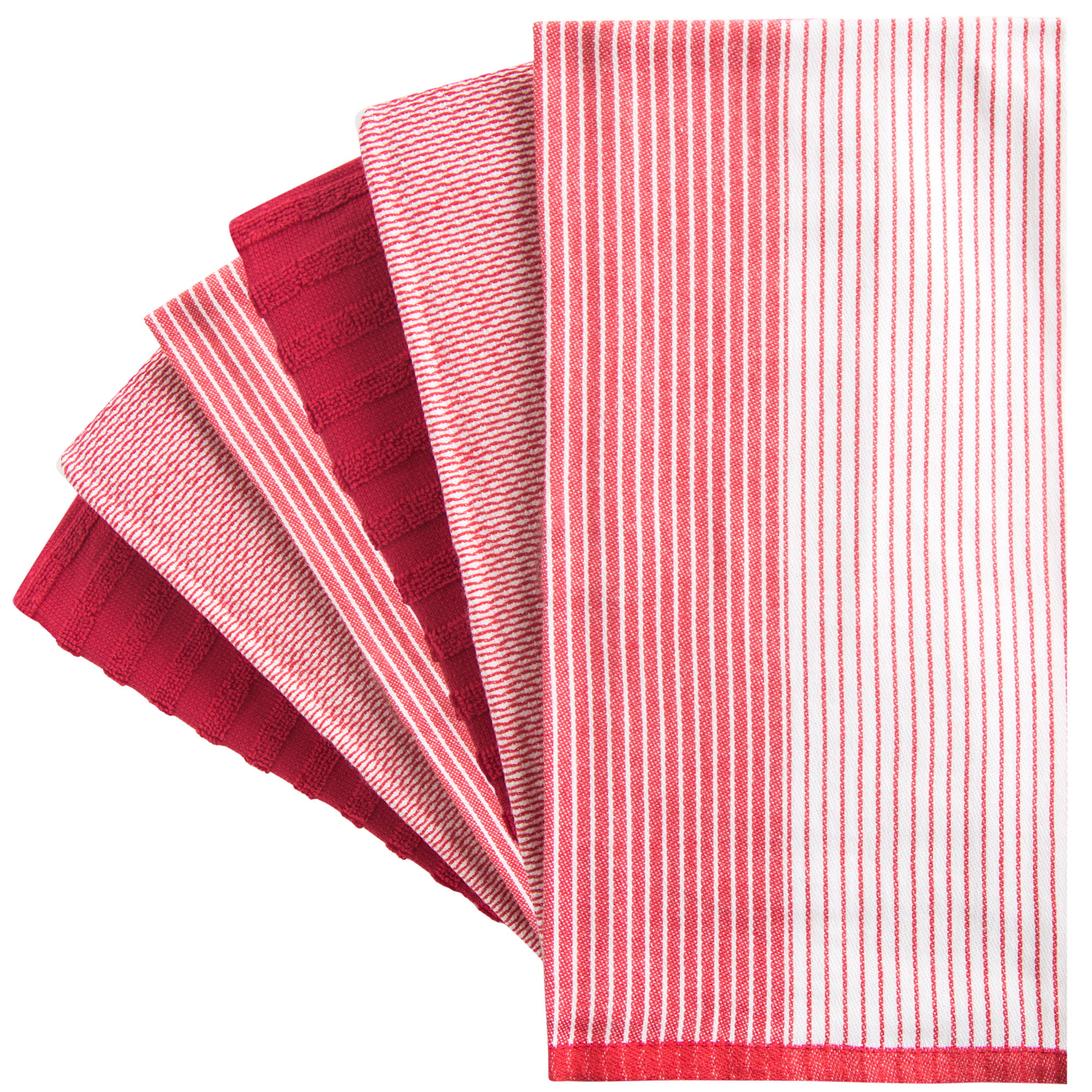 Lane Linen Kitchen Towels Set - Pack of 12 Cotton Dish Towels for Drying Dishes, 18Ax 28A, Kitchen Hand Towels, Absorbent Tea Towels, Premi