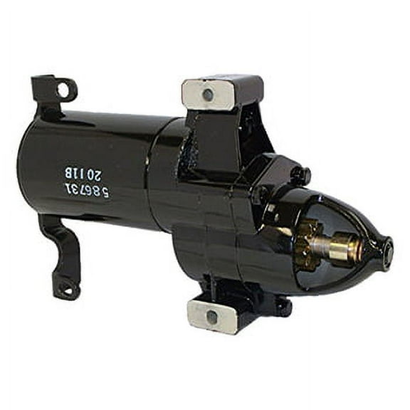 Starter Motor 10 Tooth MES Johnson Evinrude 200hp-300hp 1992 & Up V6 Loopers Pro # S2030M Cross Ref #: 586411, 586957