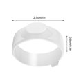 thumbnail image 3 of Juego de cucharas magnéticas de leche en polvo | Paquete de 2 con anillos de succión magnéticos | Cucharas flexibles, higiénicas y fáciles de limpiar | Se adapta a varios tamaños de latas | Duradero, 3 of 6