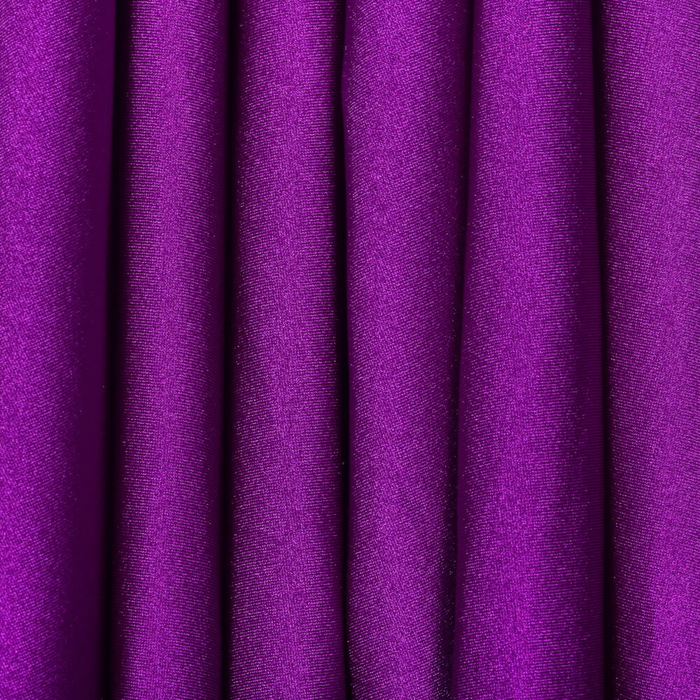 Shiny Milliskin Nylon Spandex Fabric 4 Way Stretch 58 wide Sold By The Yard  Many Colors (Purple) 