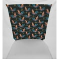 thumbnail image 3 of Roosters Dining Room Chair Back Covers or Seat Covers by Penny's Needful Things (Both Chair Back & Seat Cover) (20 W x 18 H CHAIR BACK) (Black), 3 of 5