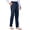 Dark Blue, variant on Little Donkey Andy Men's Lightweight Flat Front Dress Golf Pants with 5 Pockets, Stretch Casual Work Slacks, Classic Fit (Gray L)