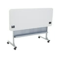 thumbnail image 3 of Rectangle Training Table, 24" W, 60" L, 29-1/2" H, Lightweight HDPE Blow Molded Plastic Top, 3 of 9