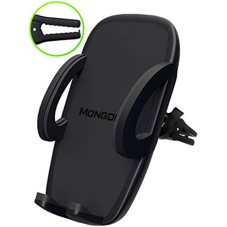 Universal Air Vent Car Phone Mount Holder - 2019 Updated Version by Mongoora - for Any Smartphone - Car Cell Phone Holder -