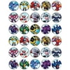 30 x Edible Cupcake Toppers Themed of Transformers Yberverse Collection of Edible Cake Decorations | Uncut Edible on Wafer Sheet