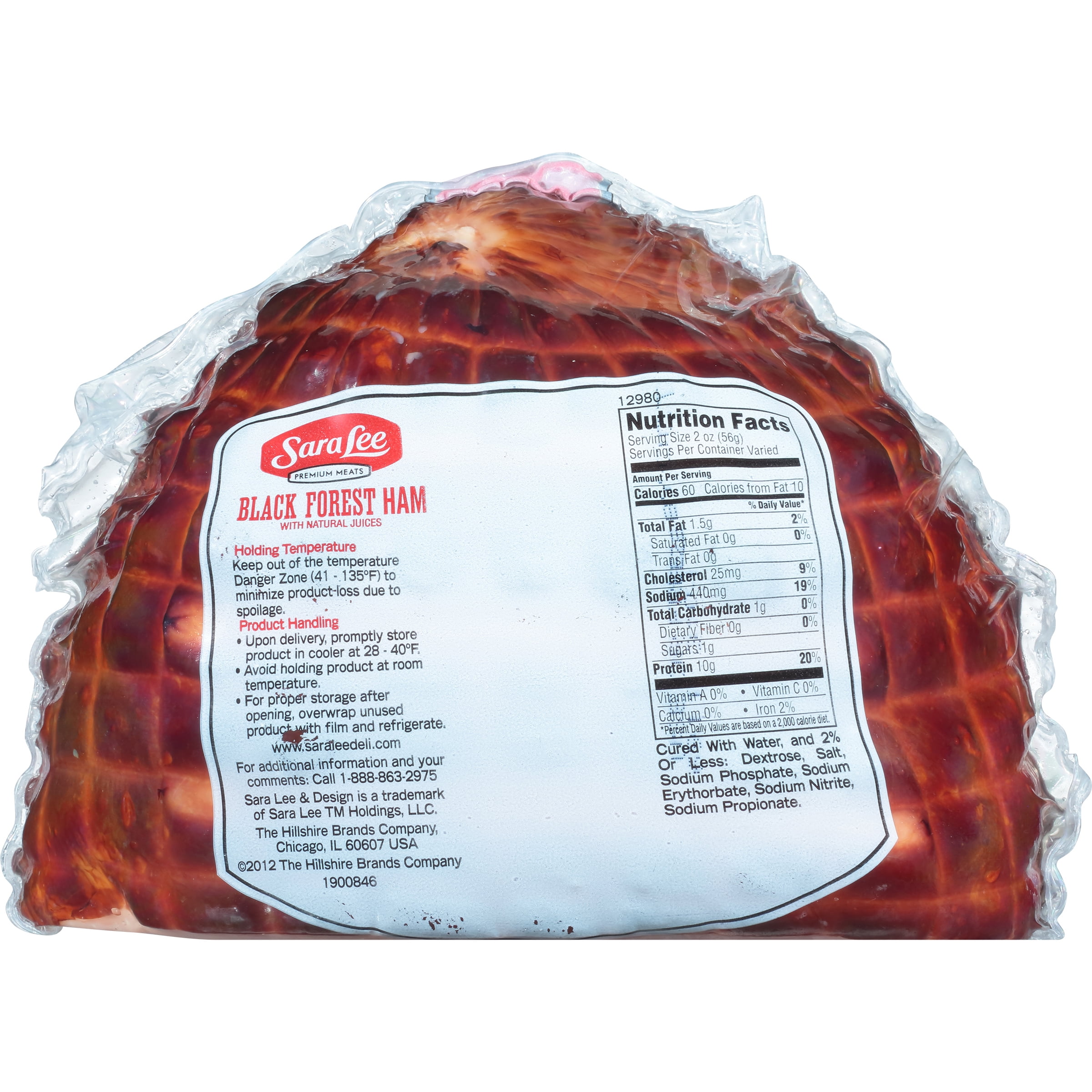 Sara Lee Black Forest Ham Nutrition Facts Nutrition Ftempo