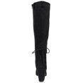 thumbnail image 4 of Journee Womens Leeda Extra Wide Calf Block Heel Knee High Boots, 4 of 10