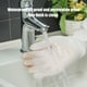 thumbnail image 5 of Guantes largos de goma para lavavajillas | Guantes impermeables para cocina y limpieza | Para uso doméstico y de lavandería | Diseño floral | Opciones en blanco, azul y rosa | 1 par, 5 of 6