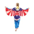 thumbnail image 3 of JUOLOET Unisex Adult Onesie Pajamas Eagle Animal One Piece Snug Fit Sleepwear Homewear（Blue Eagle,XX-Large）, 3 of 6