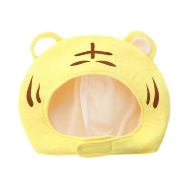 Sombrero de tigre Yuyangstore disfraz de animal para presentaciones en el escenario 28 cm x 26 cm