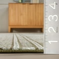thumbnail image 2 of nuLOOM Lavender Geometric Fringe Area Rug, 8' x 10' 2", Lavender Dark Sage, 2 of 8