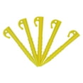 thumbnail image 4 of Piquet de Tente en Plastique, Design Dentelé Léger pour Jardin Jaune, 4 of 8