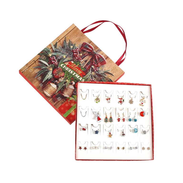 Ozmmyan Teacher Gifts Christmas Advent Calendar Gifts Box DIY Necklace  Bracelet With 24 Set College picks for less - Walmart.com