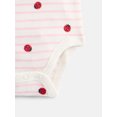 thumbnail image 3 of Wonder Nation Baby Girls Lap Bodysuit with Short Sleeves, Sizes 0M-24M, 3 of 3