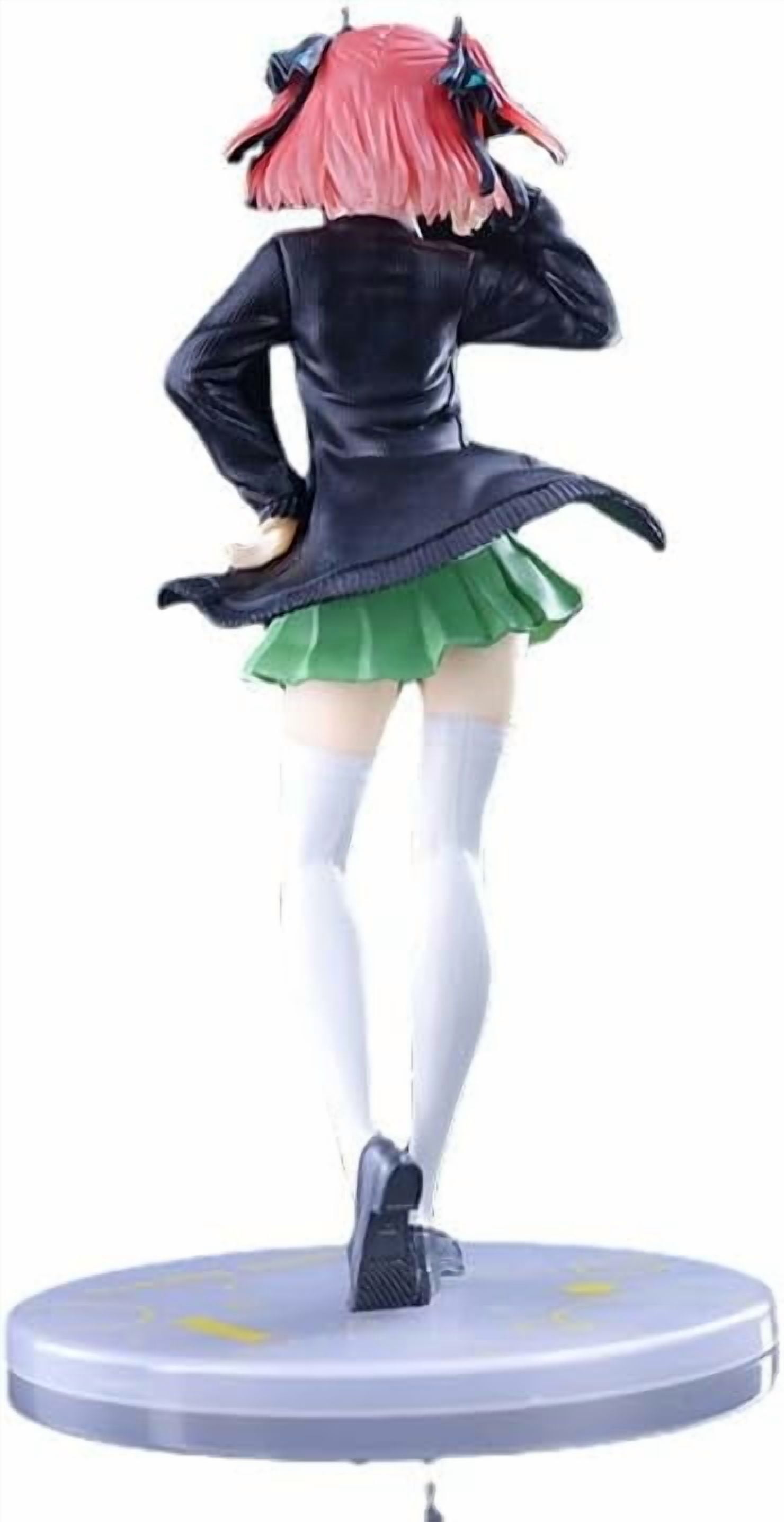 New Nakano Nino Figures, School Uniform Nino Action Figure Statue 20cm/7.9inch PVC Anime Character Model Collectible Decoration Craft Gift